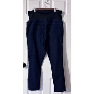 Isabel Maternity Jeans Plus Size 16 Dark Denim